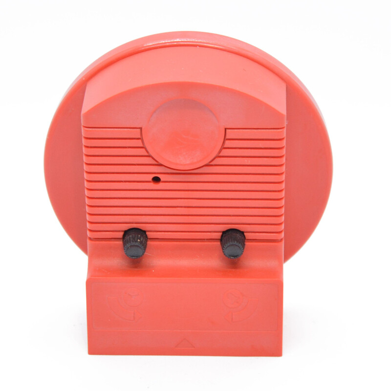 Vintage Pop-art alarm clock by Renè Valentin, France 1970s