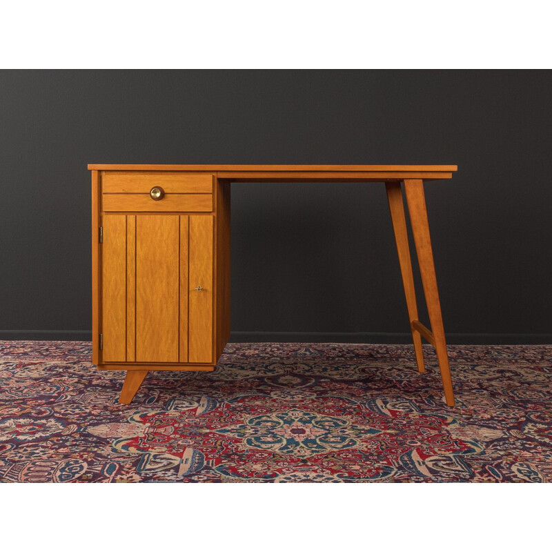 Vintage ash Desk, Germany 1950s