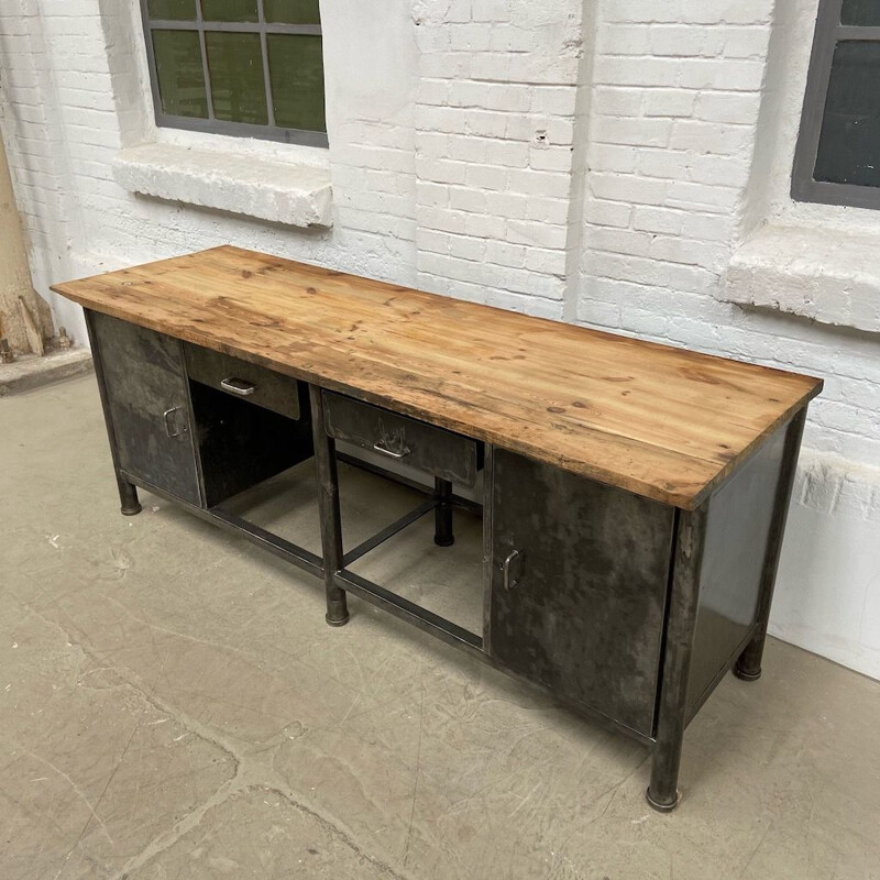 Vintage Industrial desk 1950s