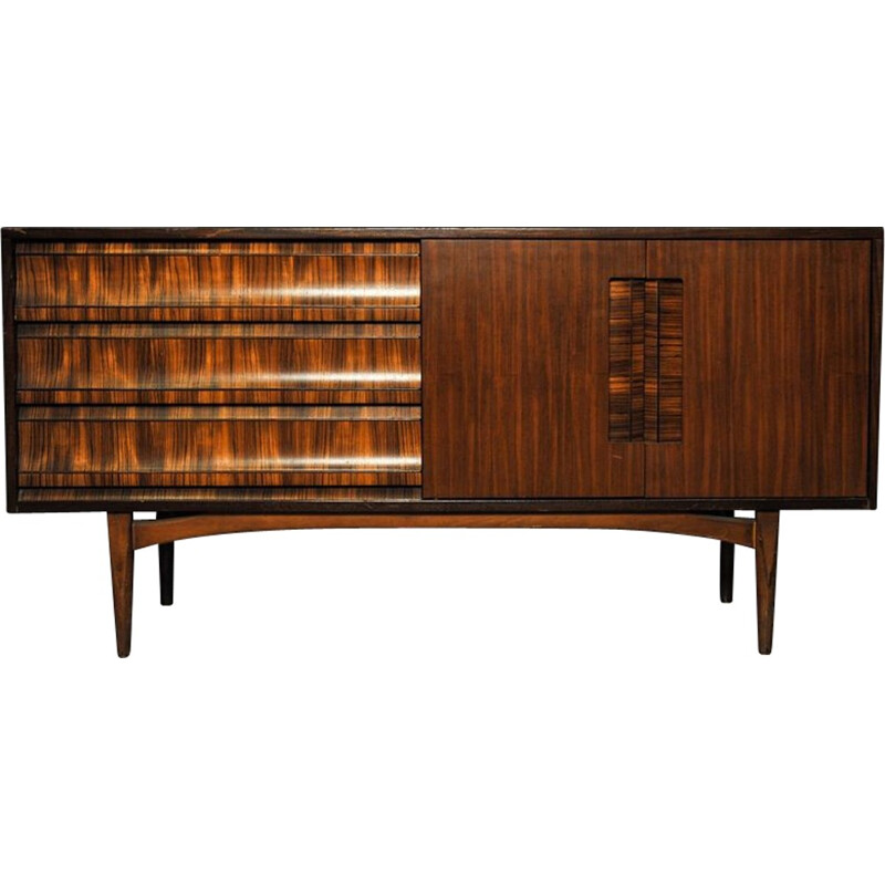 Mid-century sideboard in teak with drawers - 1960s