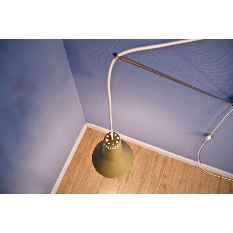 Vintage wandlamp met contragewicht van Willem Hagoort voor Hagoort Lighting, Nederland 1950