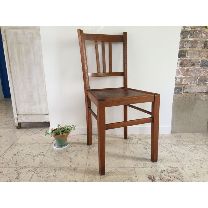 Vintage Bistrot chair by Luterma 1940s