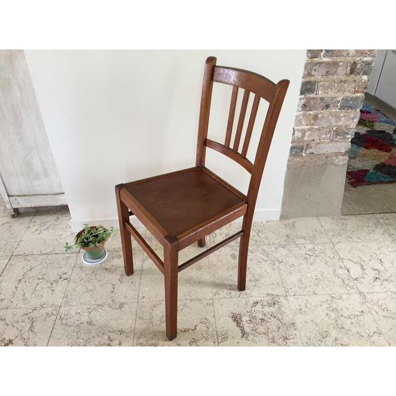 Vintage Bistrot chair by Luterma 1940s