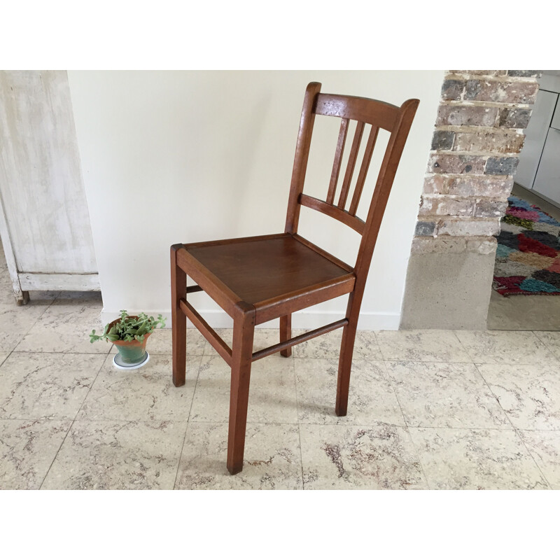 Vintage Bistrot chair by Luterma 1940s