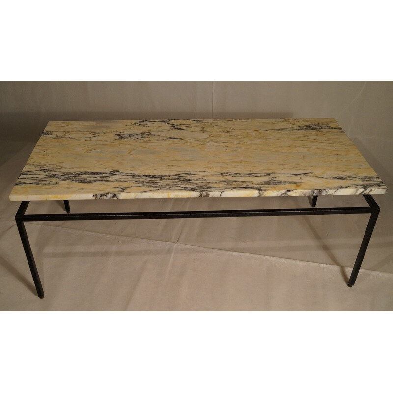 Table basse en marbre - années 50