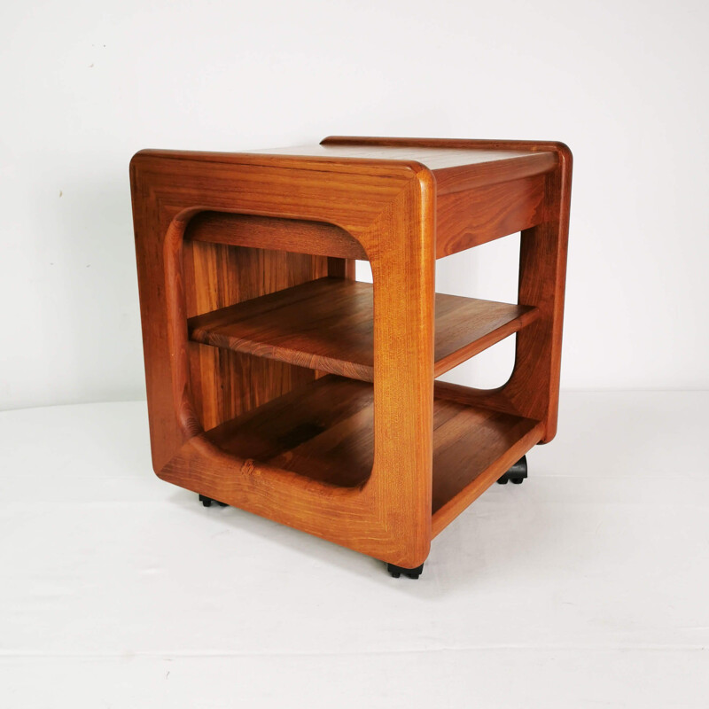 Vintage Modernist teak cabinet by Niels Bach, Denmark 1970s