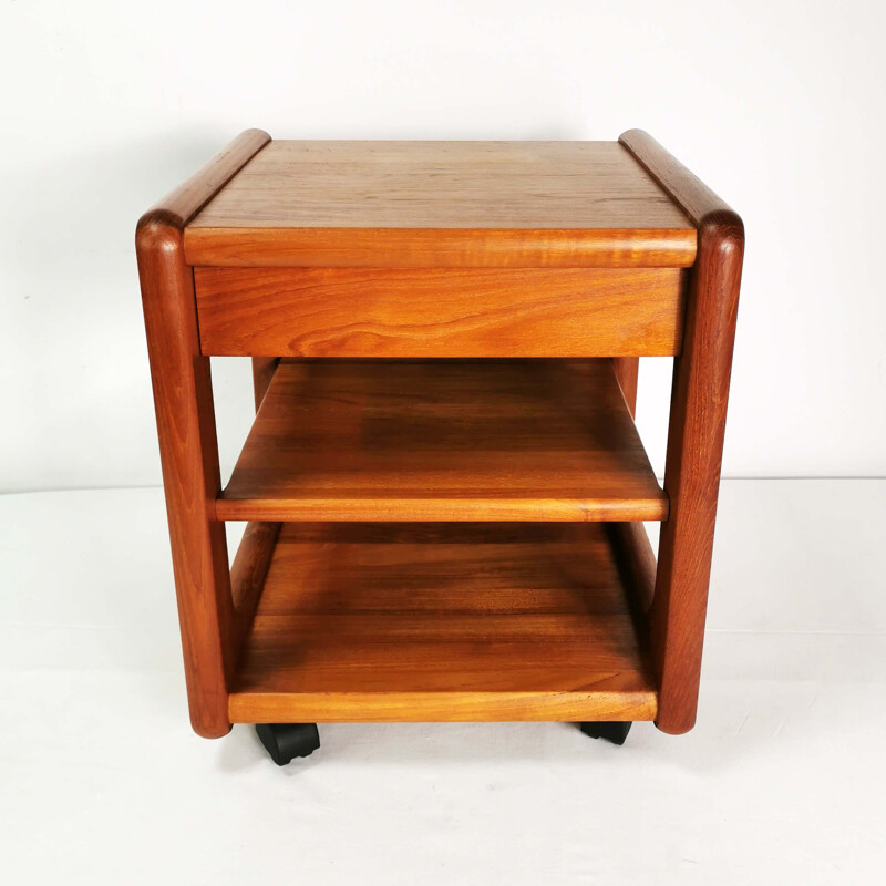 Vintage Modernist teak cabinet by Niels Bach, Denmark 1970s