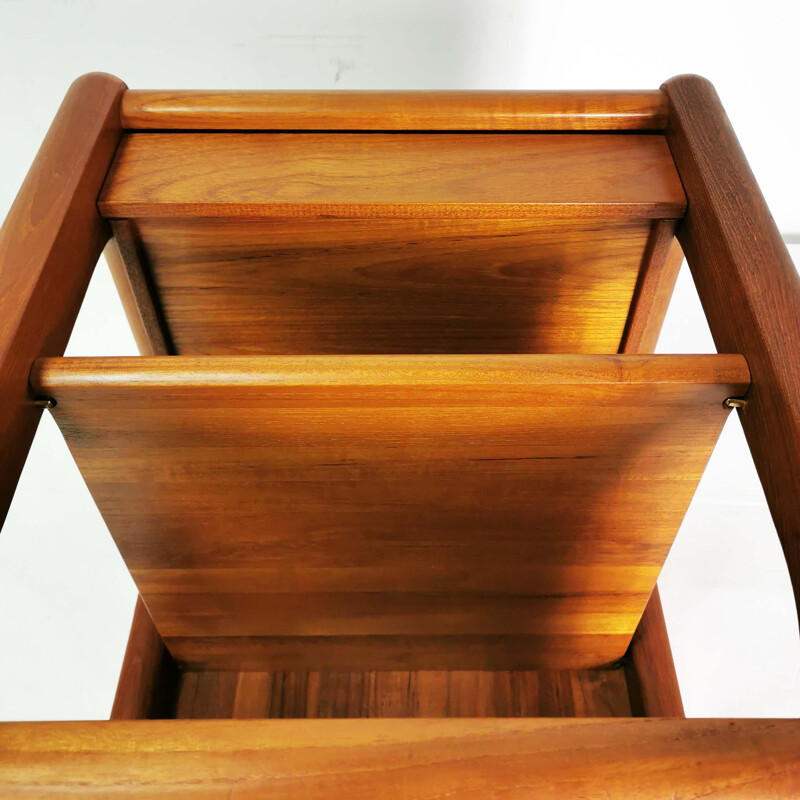 Vintage Modernist teak cabinet by Niels Bach, Denmark 1970s