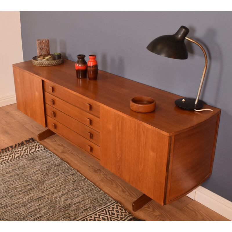 Vintage Teak Vanson Sideboard, British 1970s