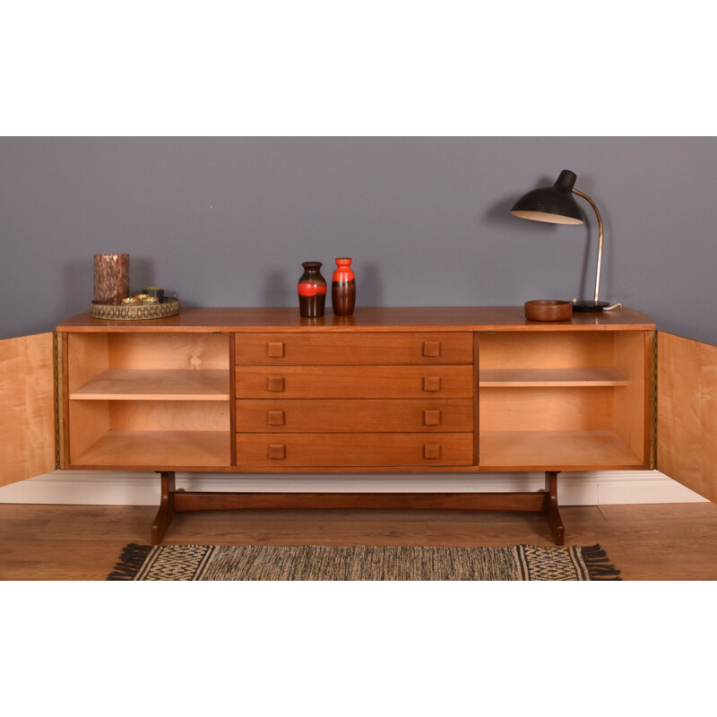 Vintage Teak Vanson Sideboard, British 1970s