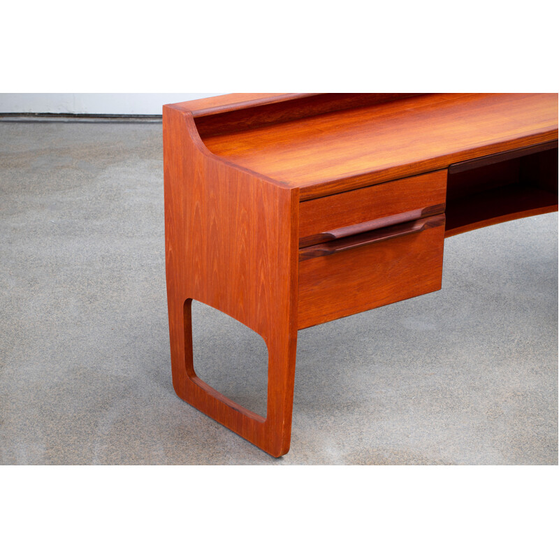 Vintage teak desk, Scandinavian 1960s