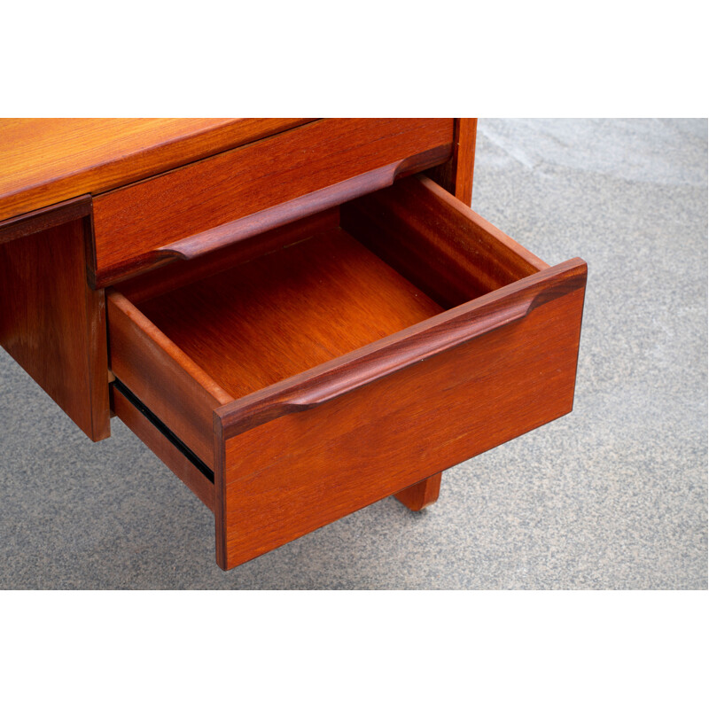 Vintage teak desk, Scandinavian 1960s