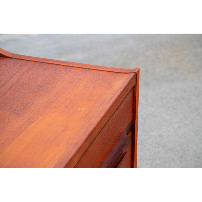 Vintage teak desk, Scandinavian 1960s