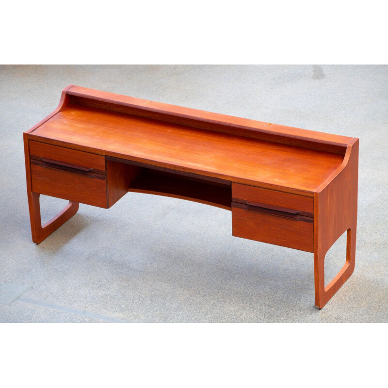 Vintage teak desk, Scandinavian 1960s