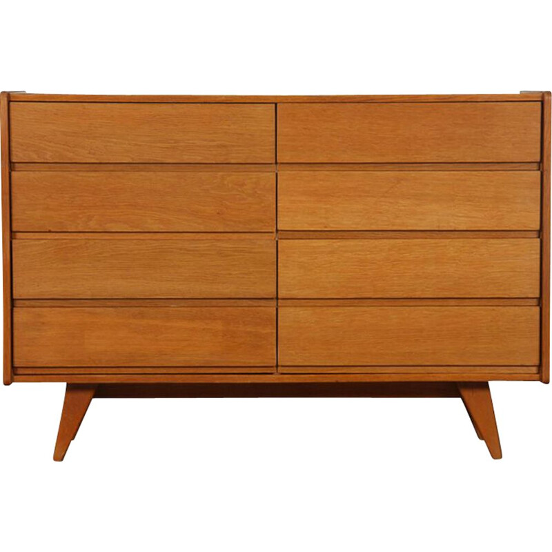 Vintage chest of drawers model U-453 by Jiri Jiroutek, Eastern Europe 1960s