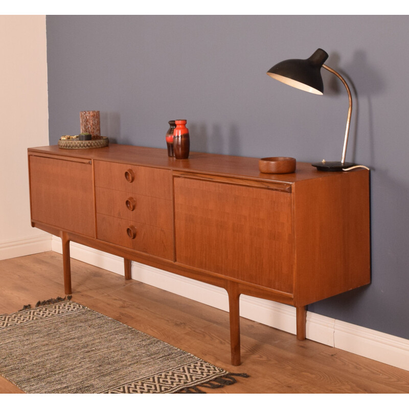 Vintage Teak Long Mcintosh Sideboard 1960s