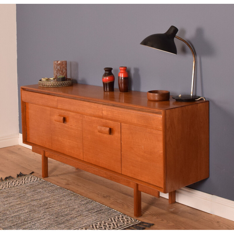 Vintage Sideboard Teak White & Newton  1960s