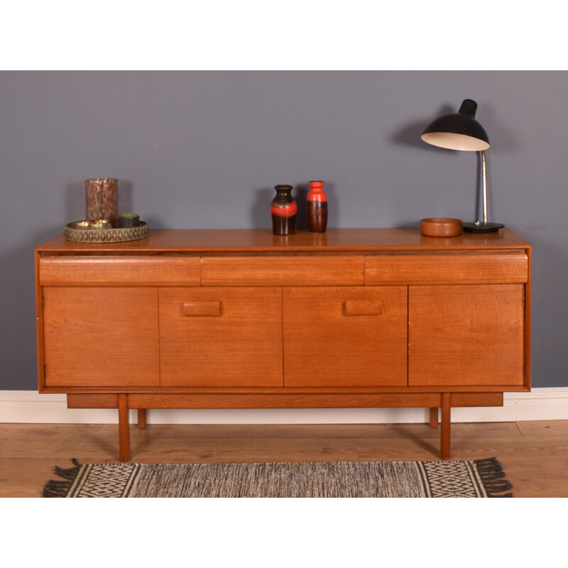 Vintage Sideboard Teak White & Newton  1960s