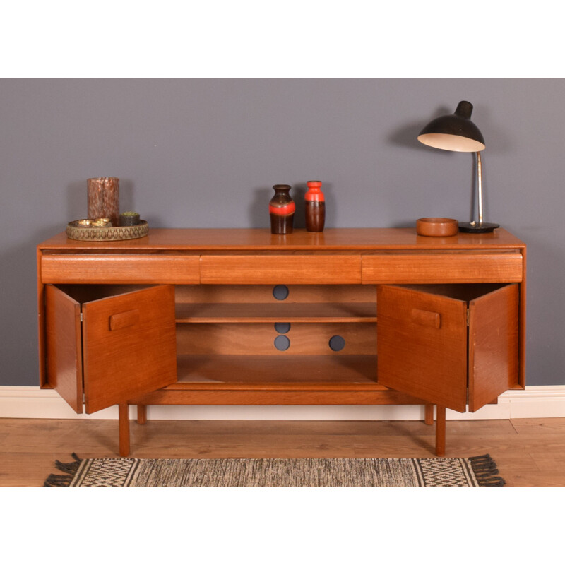 Vintage Sideboard Teak White & Newton  1960s