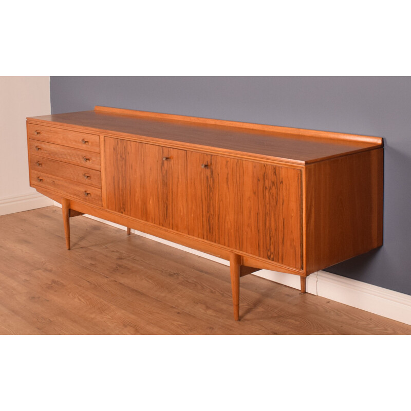 Long vintage Sideboard Teak & Rosewood Archie Shine Robert Heritage Hamilton