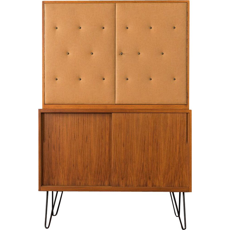 Vintage walnut Bar Cabinet, Germany 1950s