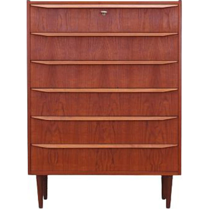 Vintage Teak chest of drawers, Denmark 1960s