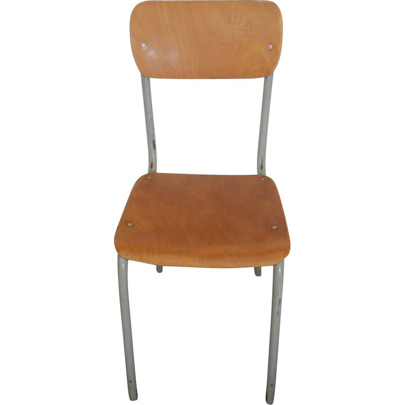 Vintage single school chair