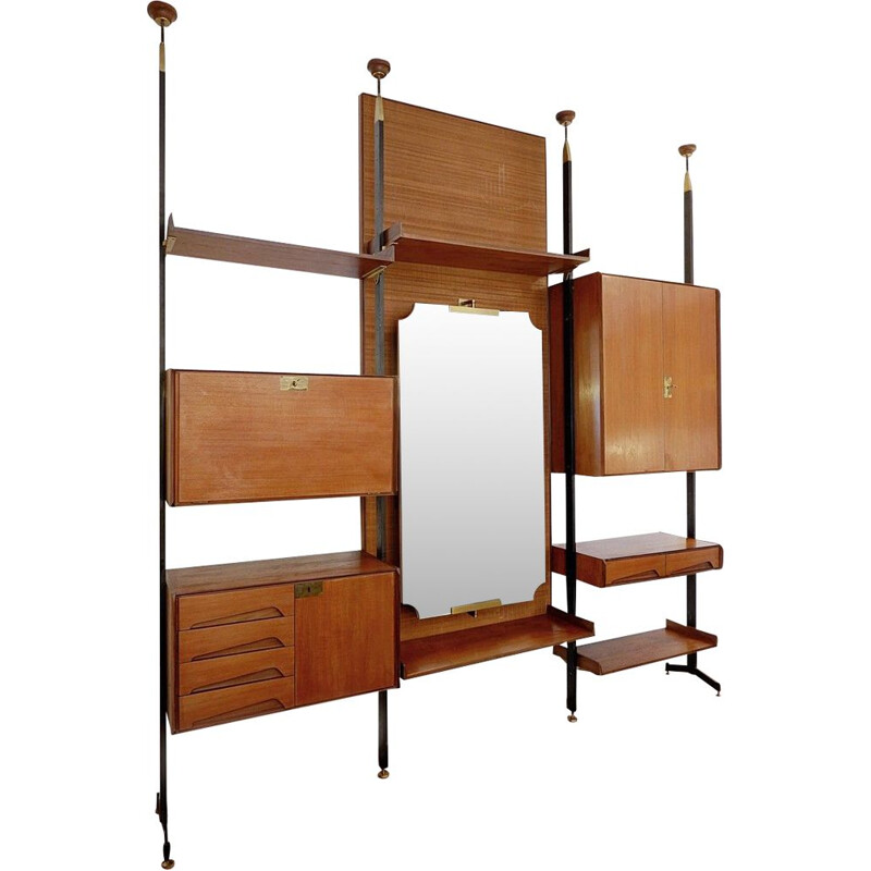 Vintage wall unit by Vittorio Dassi for Dassi, Italy 1950