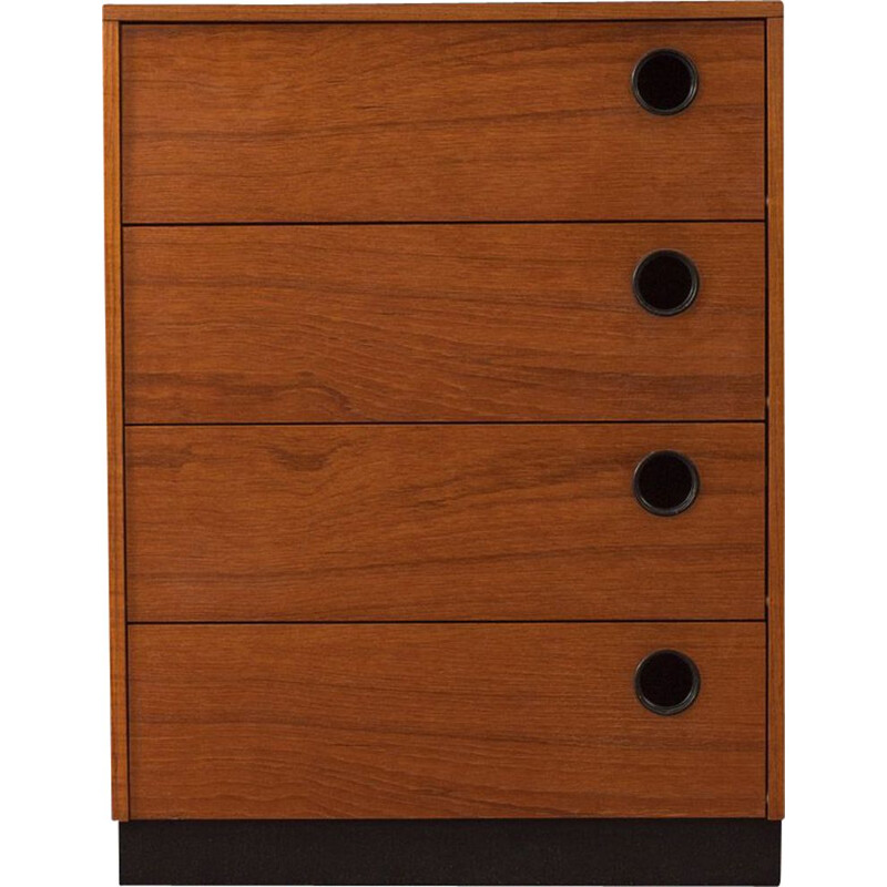 Vintage walnut Shoe Cabinet, Germany 1960s