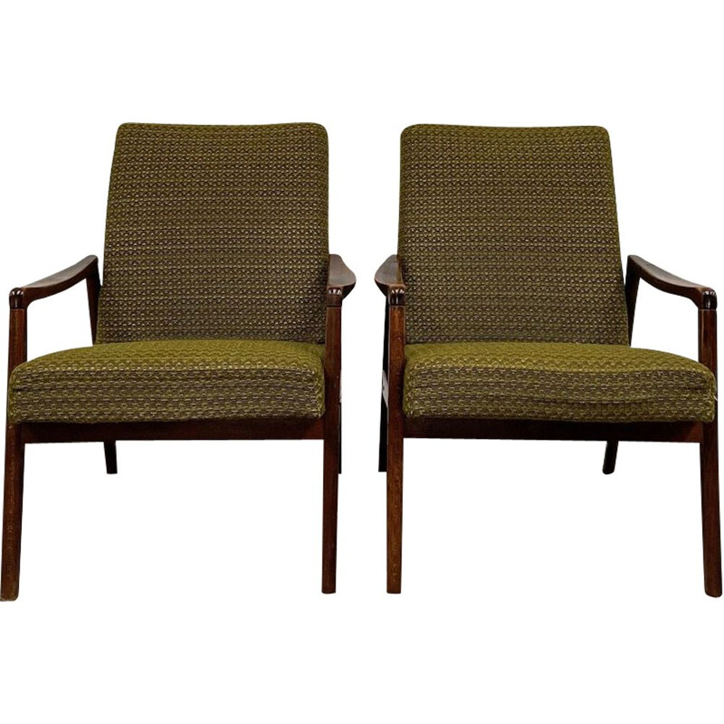 Vintage Armchairs by J. Jiroutek