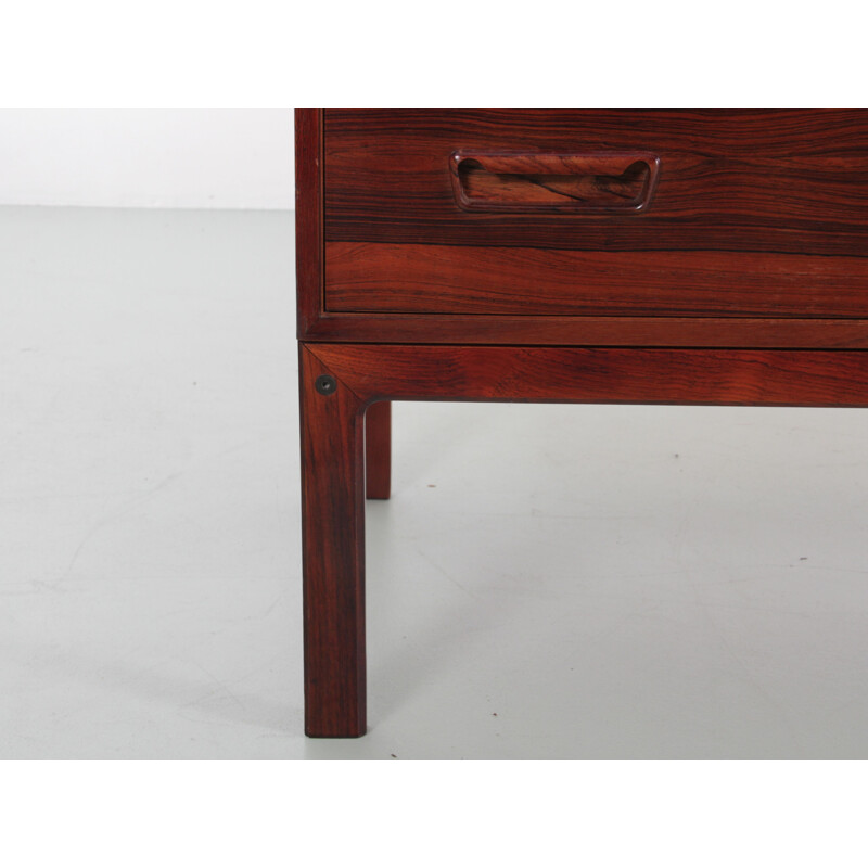 Vintage double chest of drawers in rosewood from Rio Scandinavian