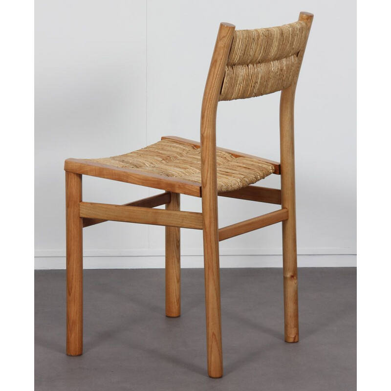 Suite of 4 vintage chairs by Pierre Gautier-Delaye, Week-End model, 1950