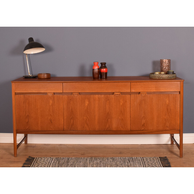 Vintage Teak Caspian Sideboard by Nathan, British 1960s