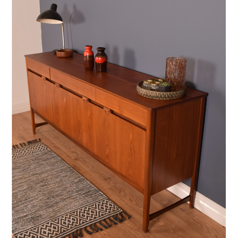 Vintage Teak Caspian Sideboard by Nathan, British 1960s