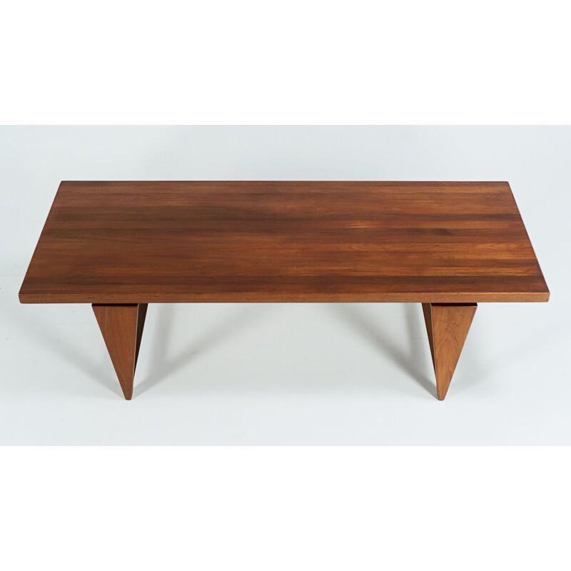 Vintage Coffee table by Illum Wikkelso for Mikael Laursen, Denmark 1960s