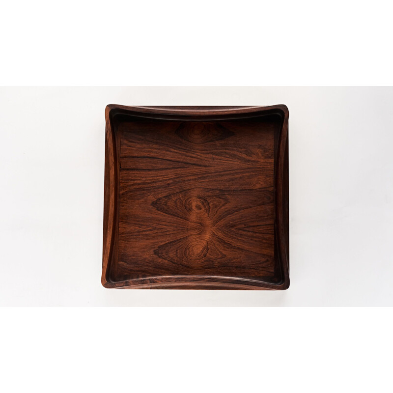 Vintage rosewood top by Jens Quistgaard for Dansk, Denmark 1960s