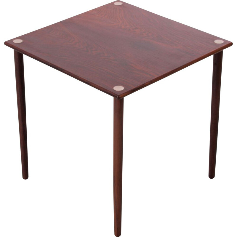 Pequena mesa lateral vintage no Rio Rosewood