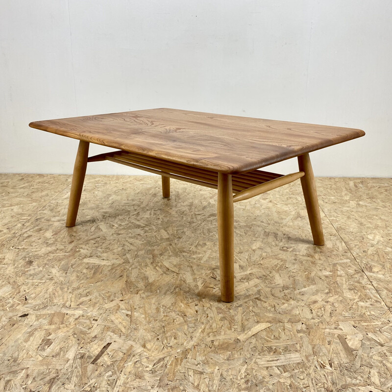 Vintage Coffee Table by Lucian R. Ercolani for Ercol 1960s