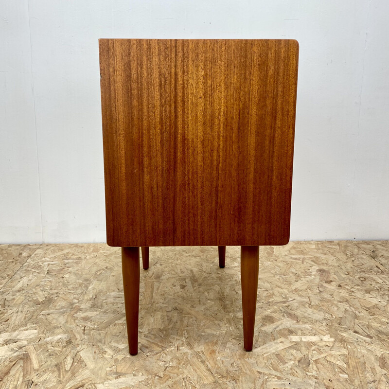 Vintage teak Record Cabinet, British 1960s