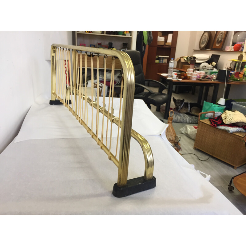 Large coat rack in brass and gold colored metal - 1960s