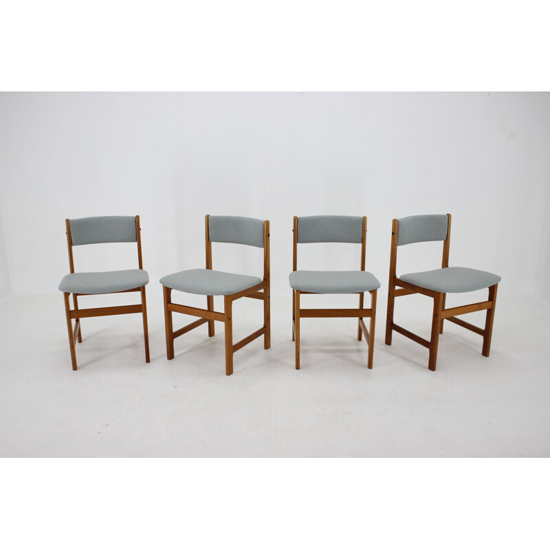 Set of 4 vintage teak chairs, Danish 1960