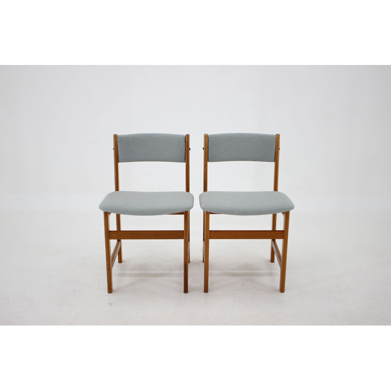 Set of 4 vintage teak chairs, Danish 1960
