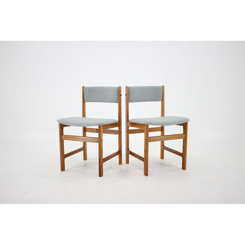 Set of 4 vintage teak chairs, Danish 1960