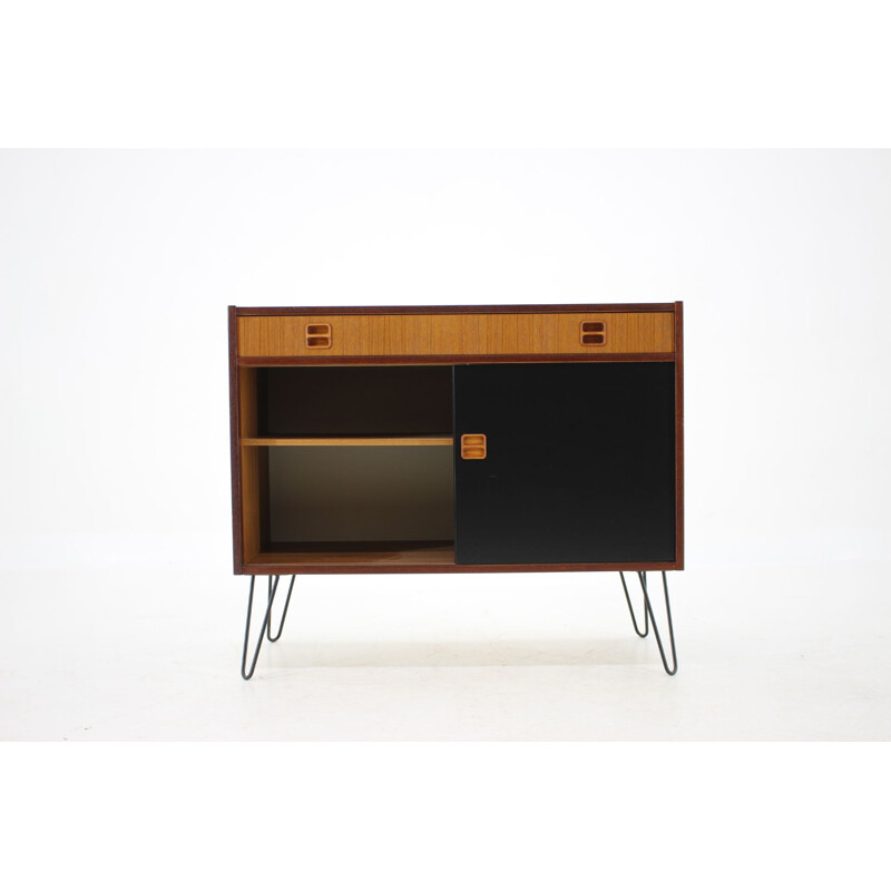 Vintage reclaimed teak highboard, Denmark 1960