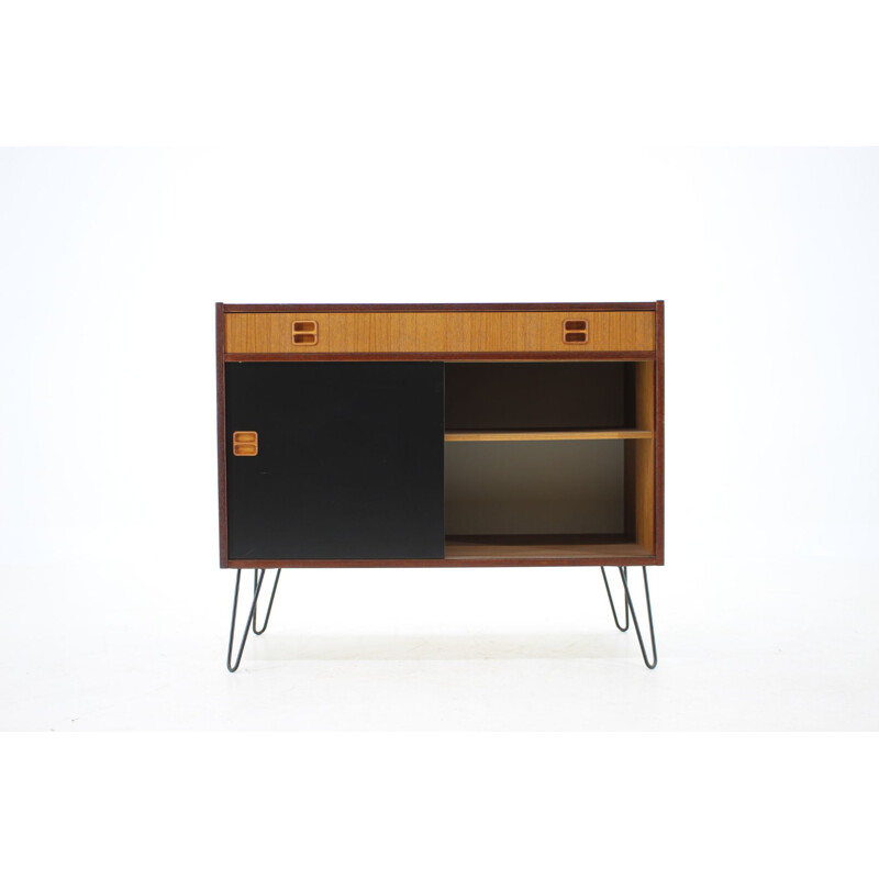 Vintage reclaimed teak highboard, Denmark 1960