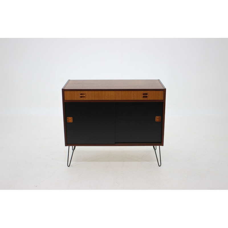 Vintage reclaimed teak highboard, Denmark 1960