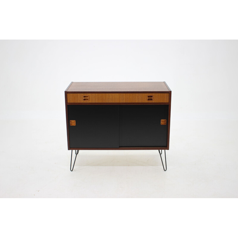 Vintage reclaimed teak highboard, Denmark 1960