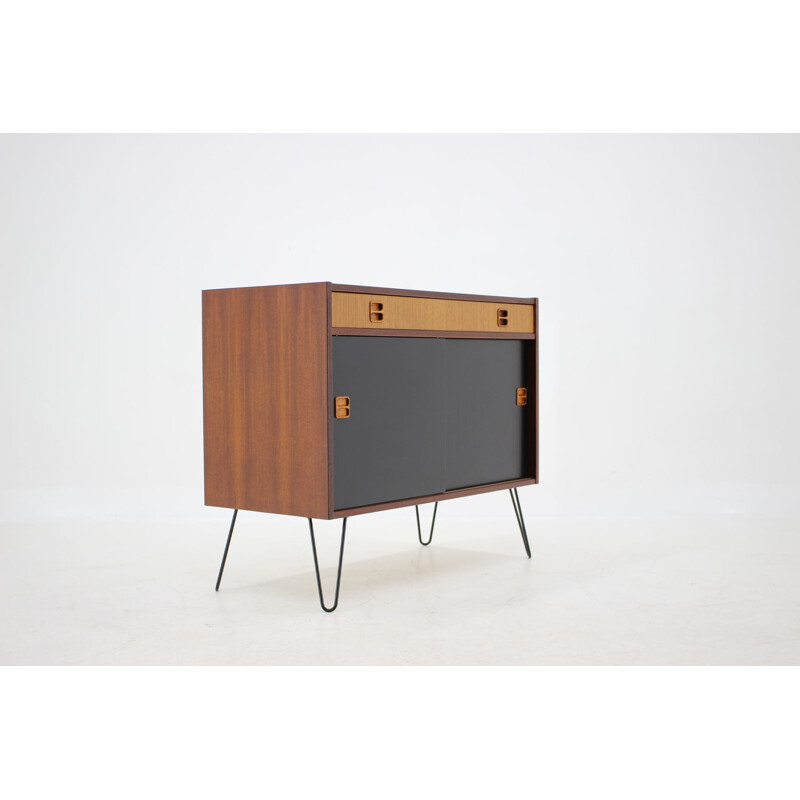 Vintage reclaimed teak highboard, Denmark 1960