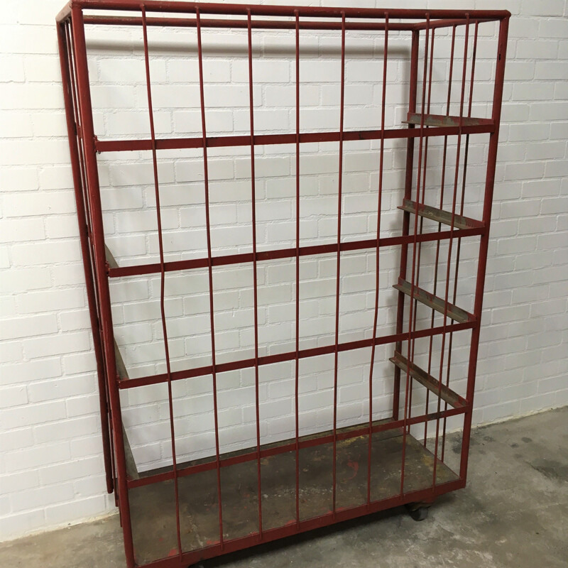 Vintage trolley with shelves 1950