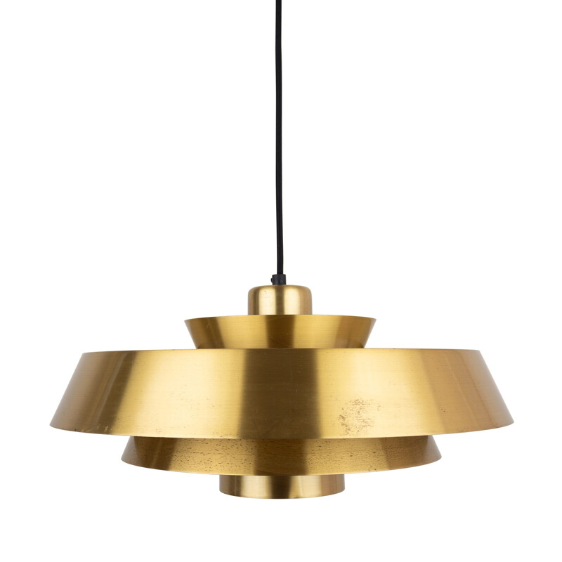 Vintage Nova suspension lamp by Jo Hammerborg for Fog & Morup, Denmark 1963